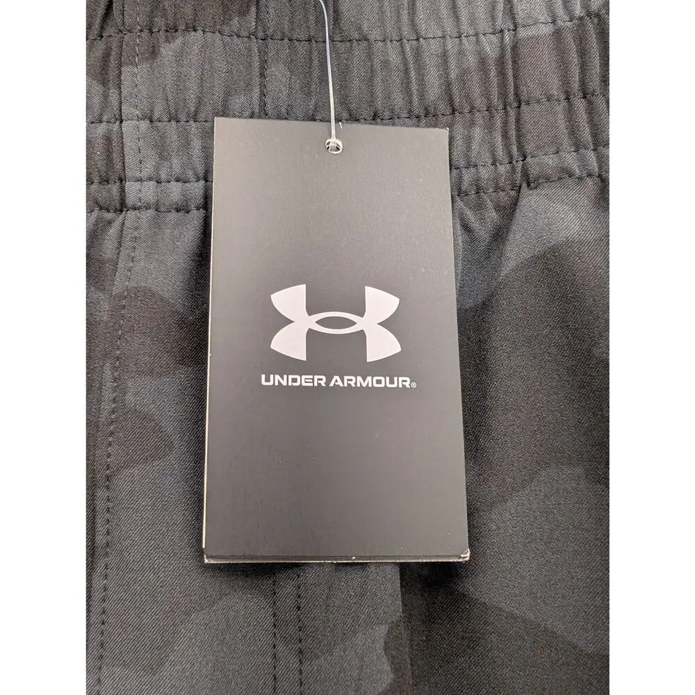 NWT Under Armour UA Unstoppable Men's Cargo Pants in Black Camo size XL